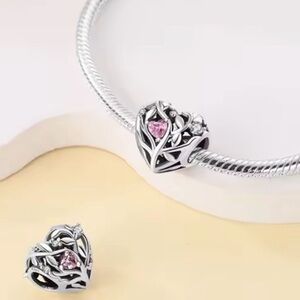 New 925-Charm Bead Fit Original Pandora Bracelet